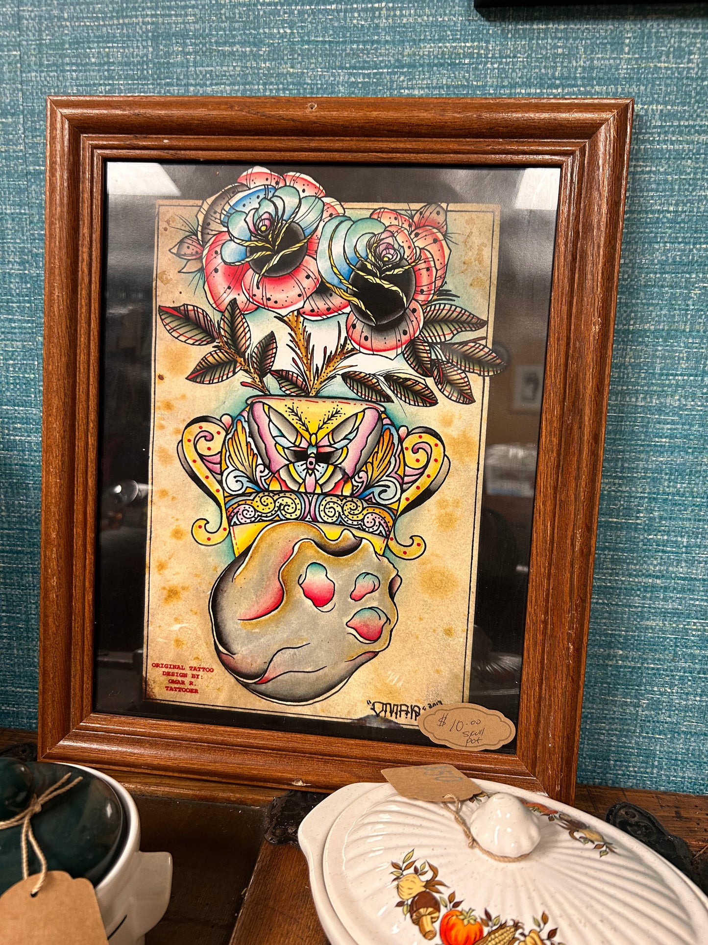 Skull pot