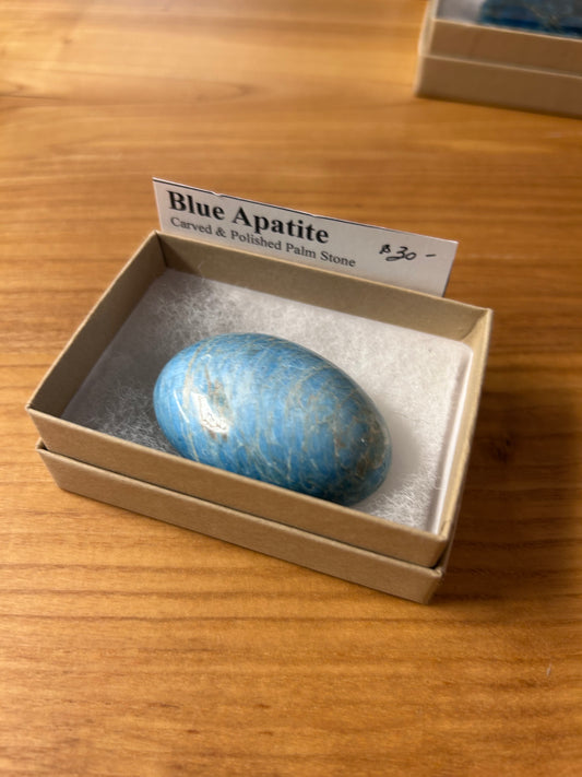 Blue apatite