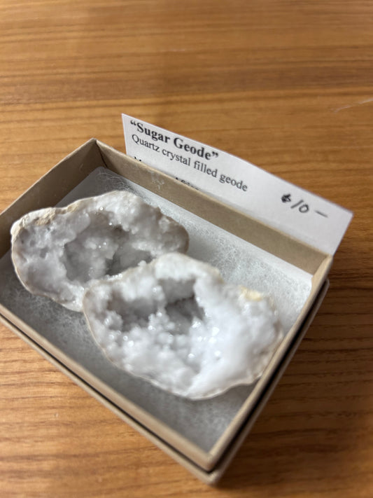 Sugar geode