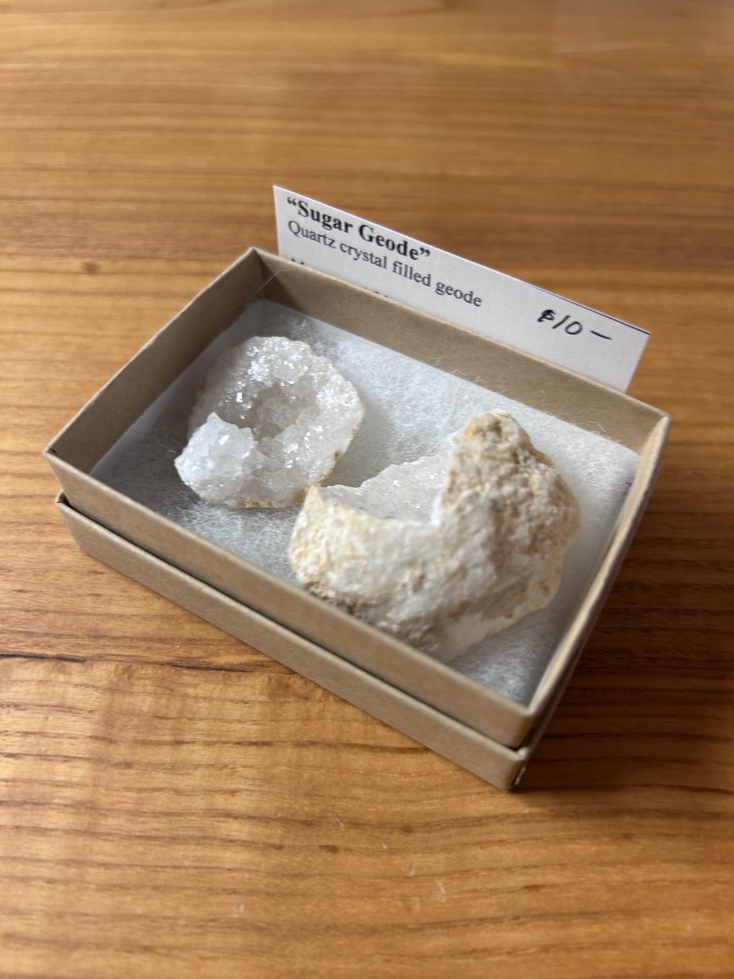 Sugar geode