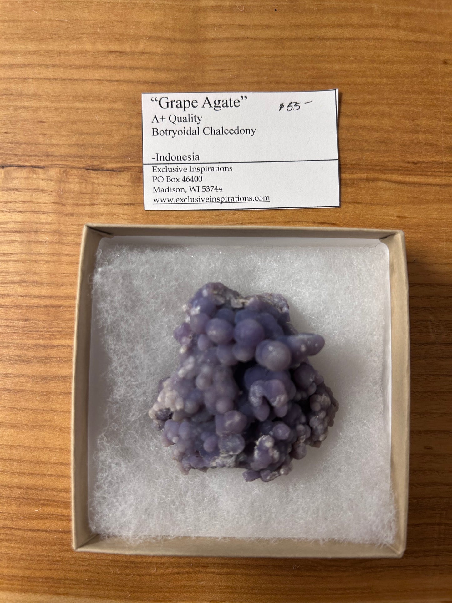 Grape agate