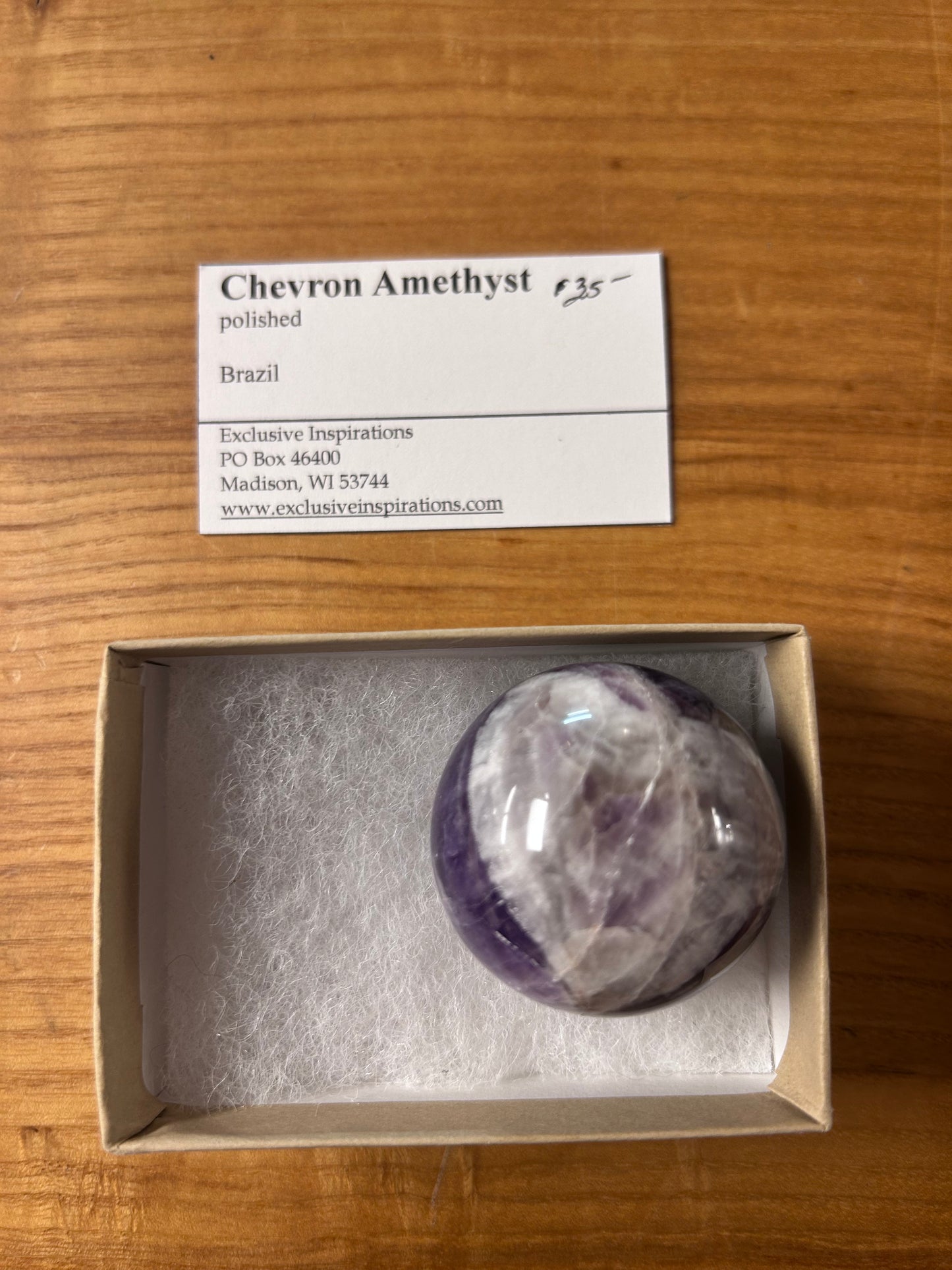 Chevron amethyst