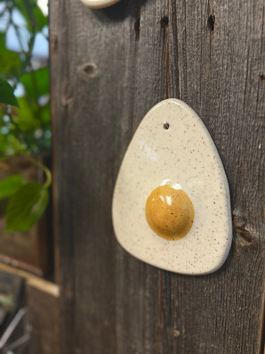 Ceramic hanging egg