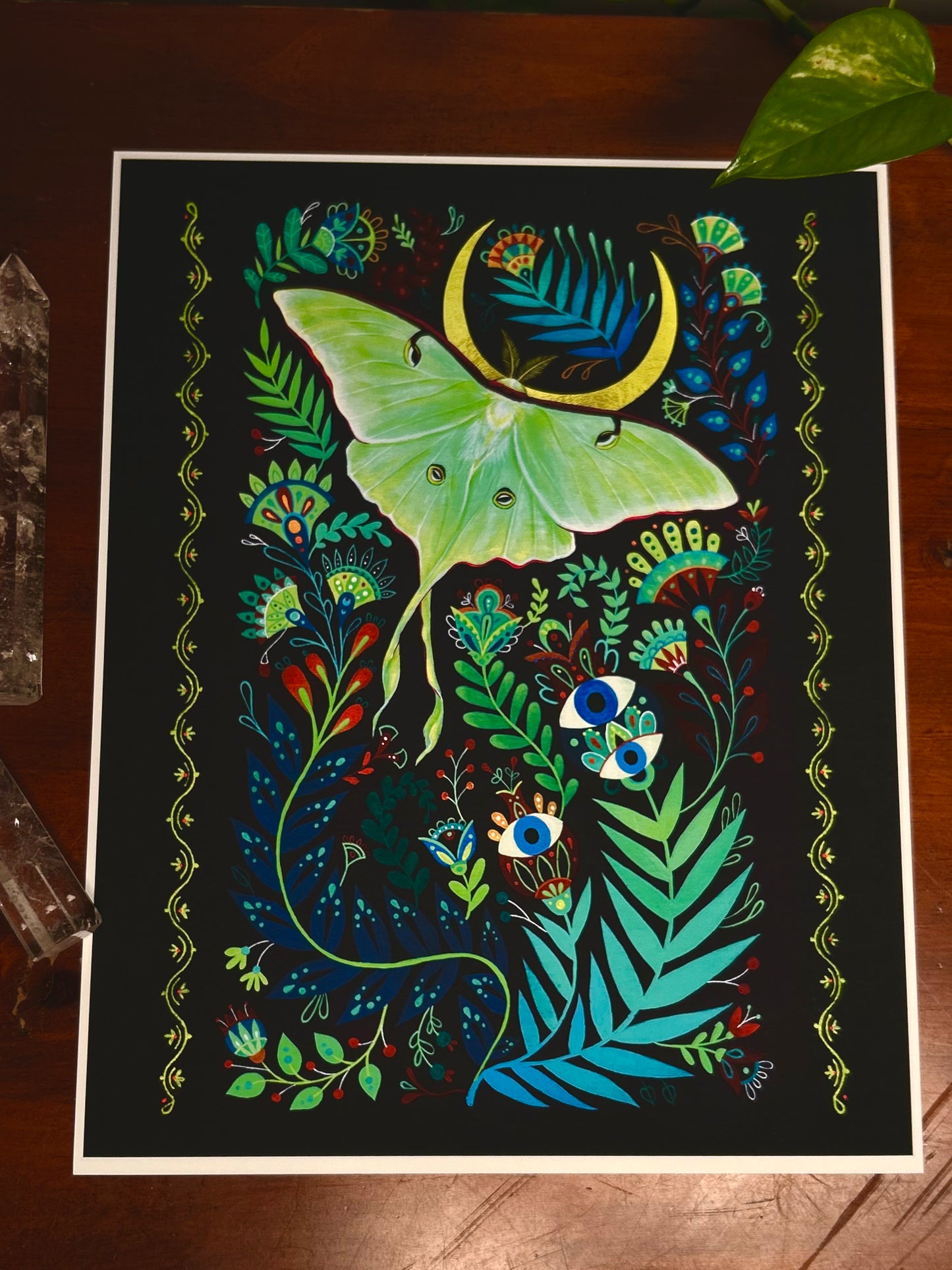 Lunar Moth Print