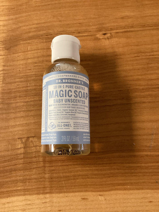 Dr.Bronners unscented Castile soap