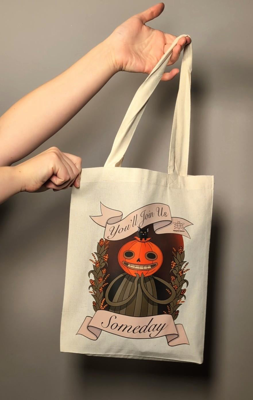 Tote, you’ll join us someday, over the garden wall