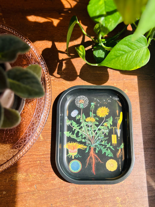Tin tray (dandelion)