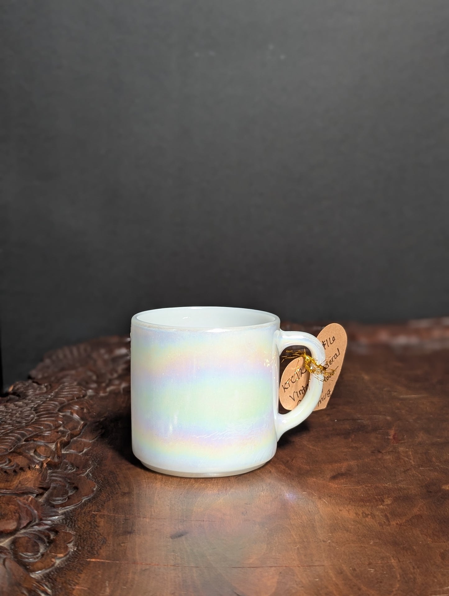 Federal Glass moon glow mug