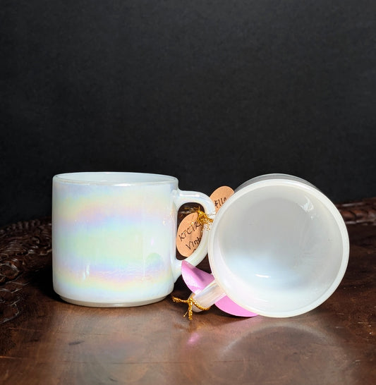 Federal Glass moon glow mug