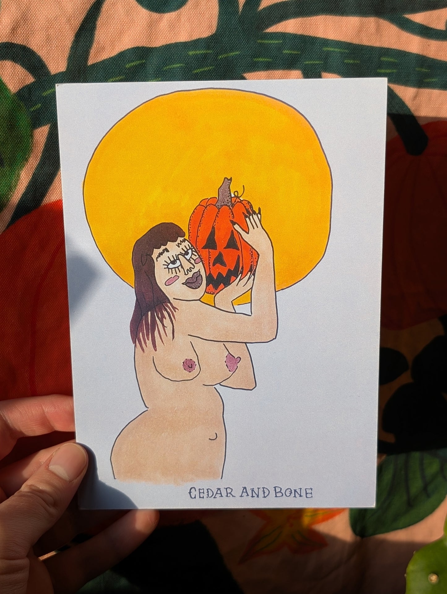 Cedar and Bone Print, assorted