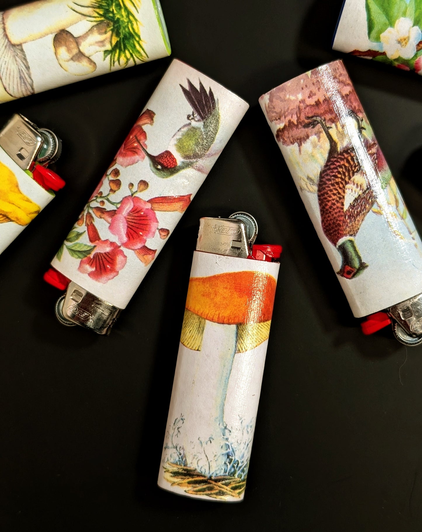 Vintage 1950 encyclopedia paper lighters