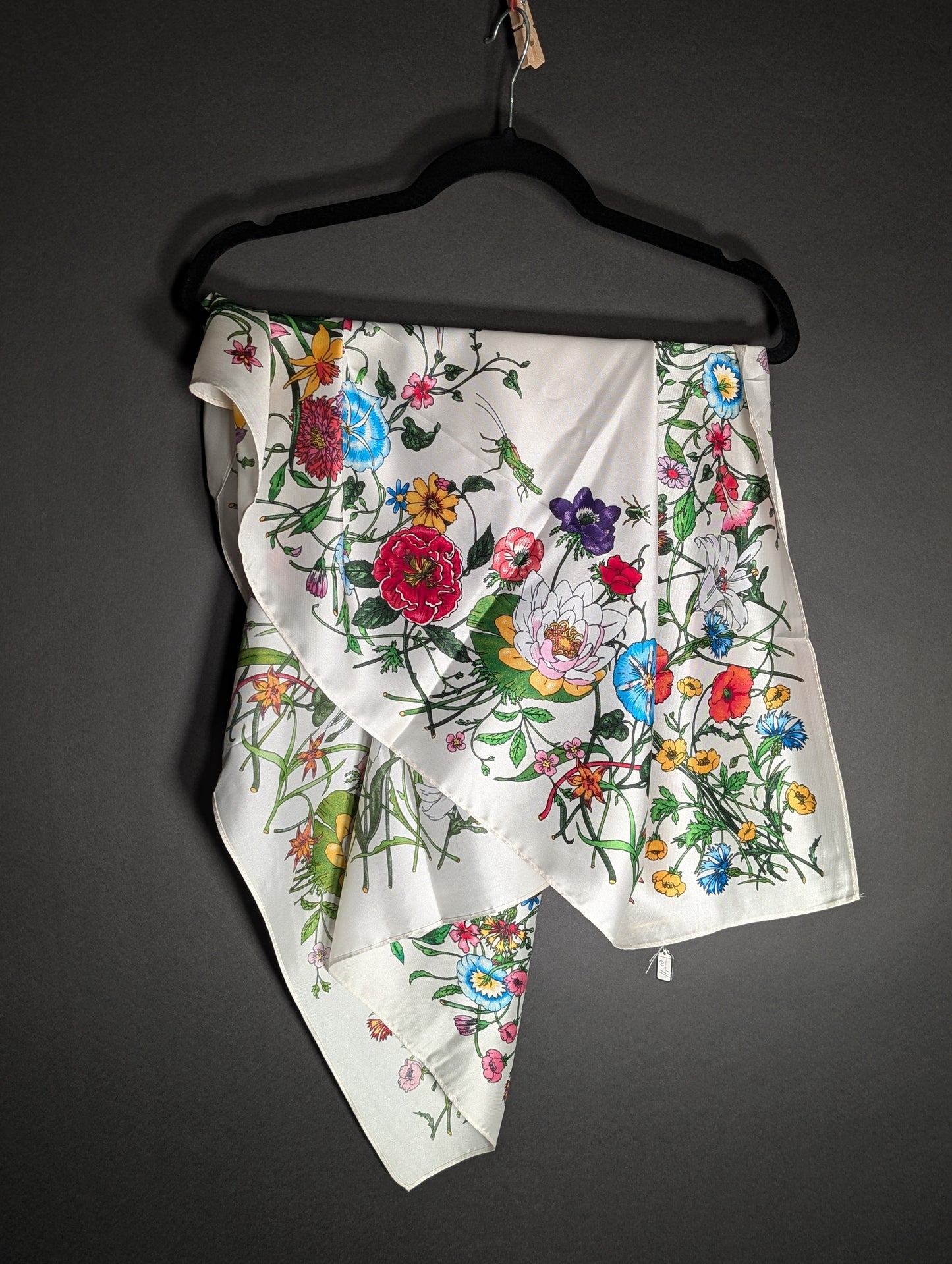 Floral Silk Scarf