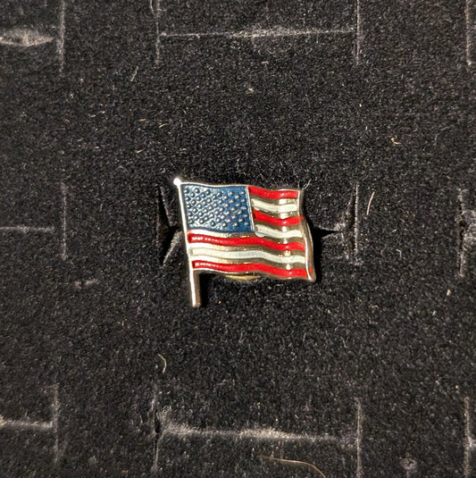 Vintage American Flag Pin