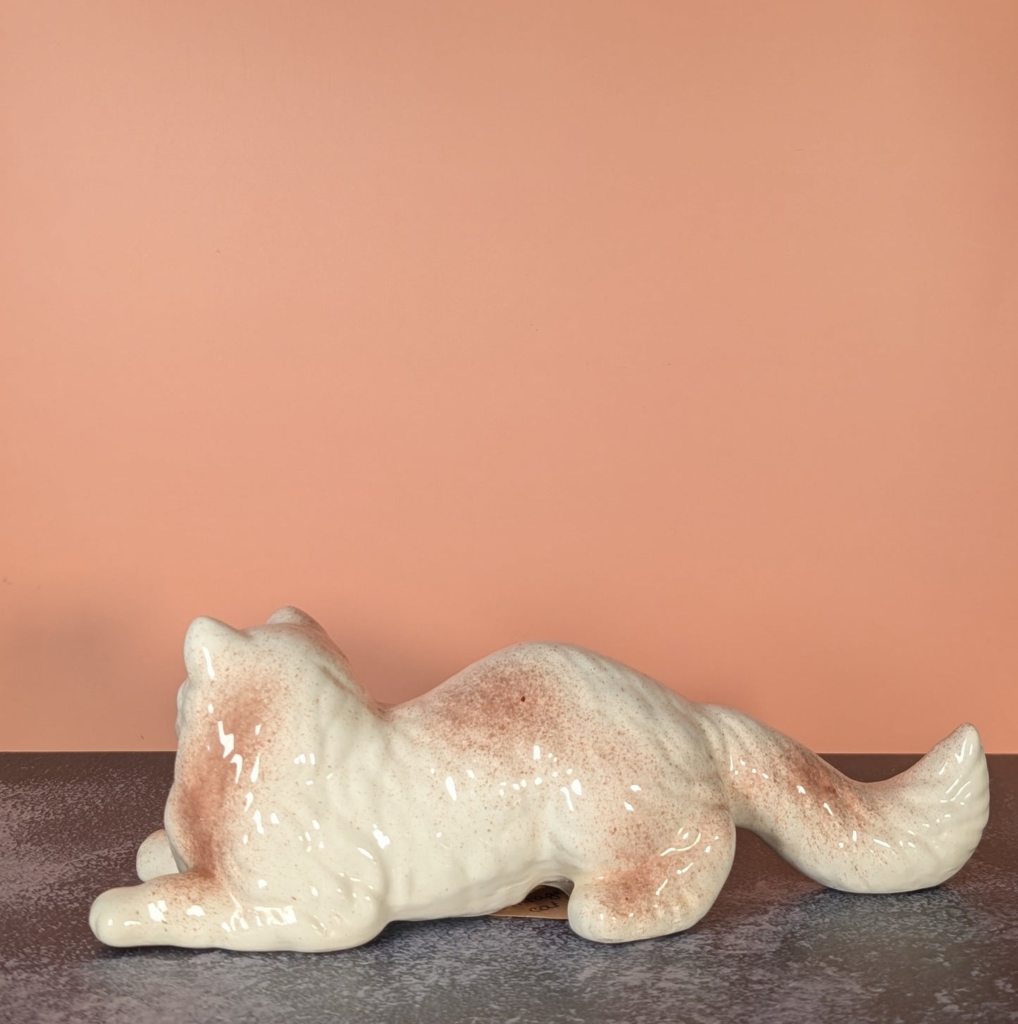 Ceramic cat figurine