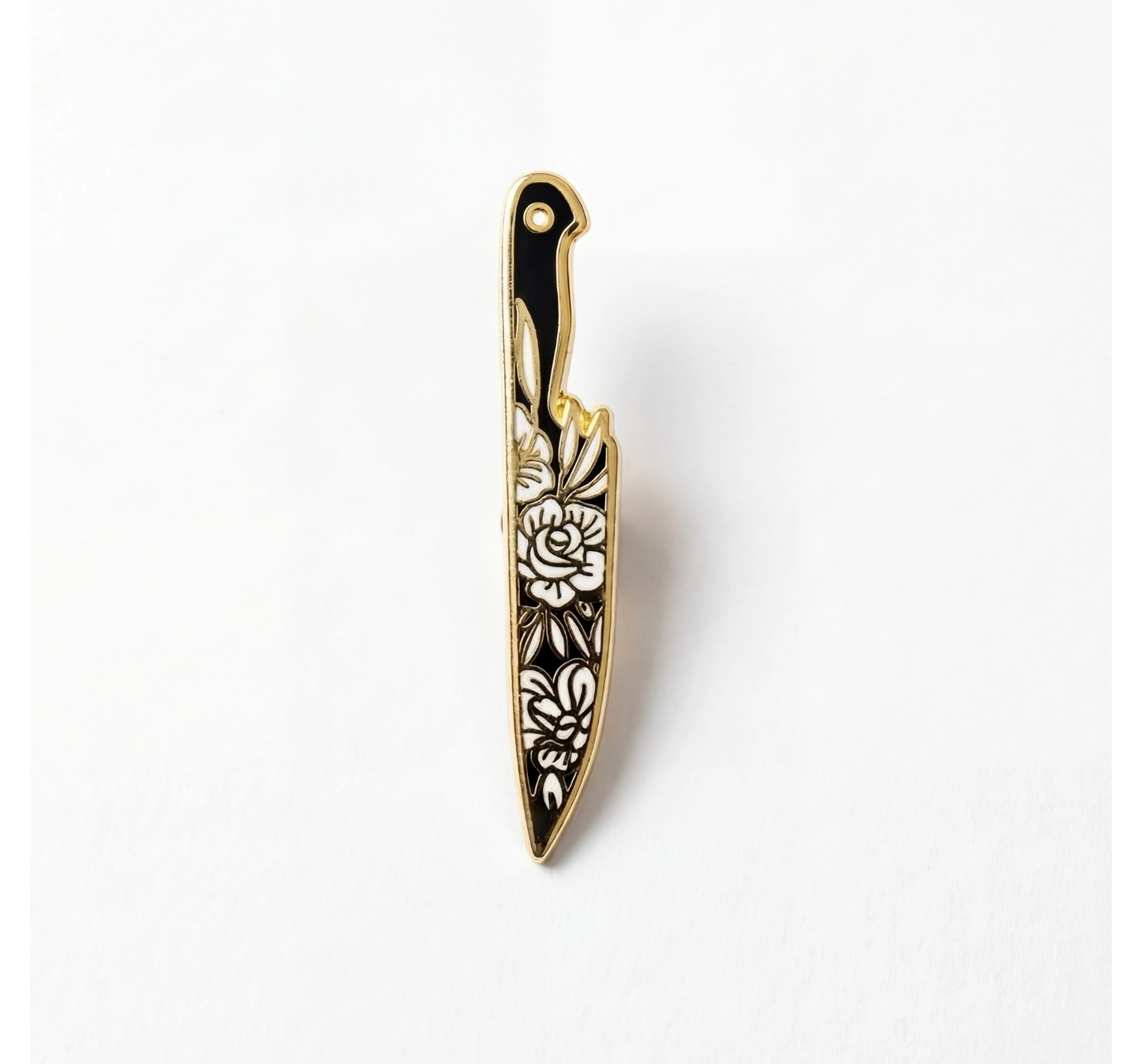 Flower knife pin