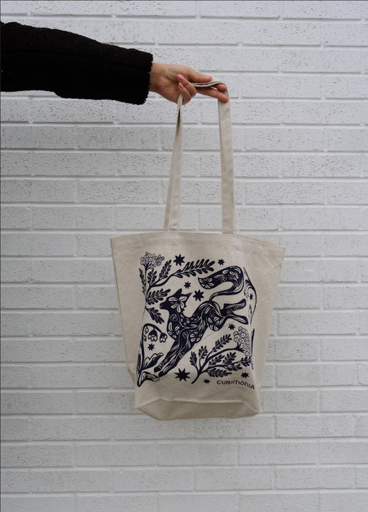Fox tote bag