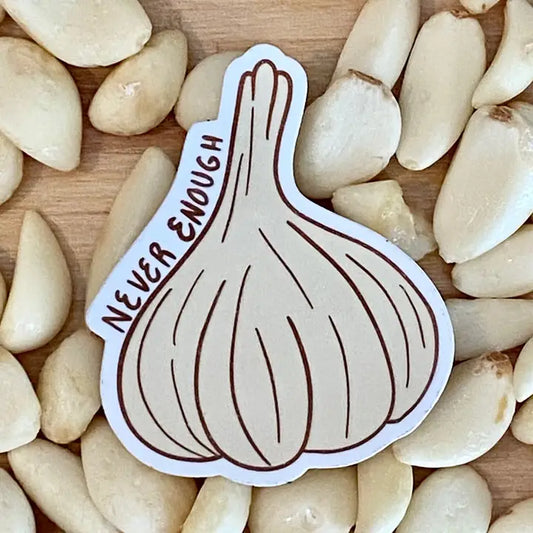 Garlic sticker