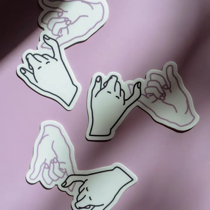 Pinky Promise sticker