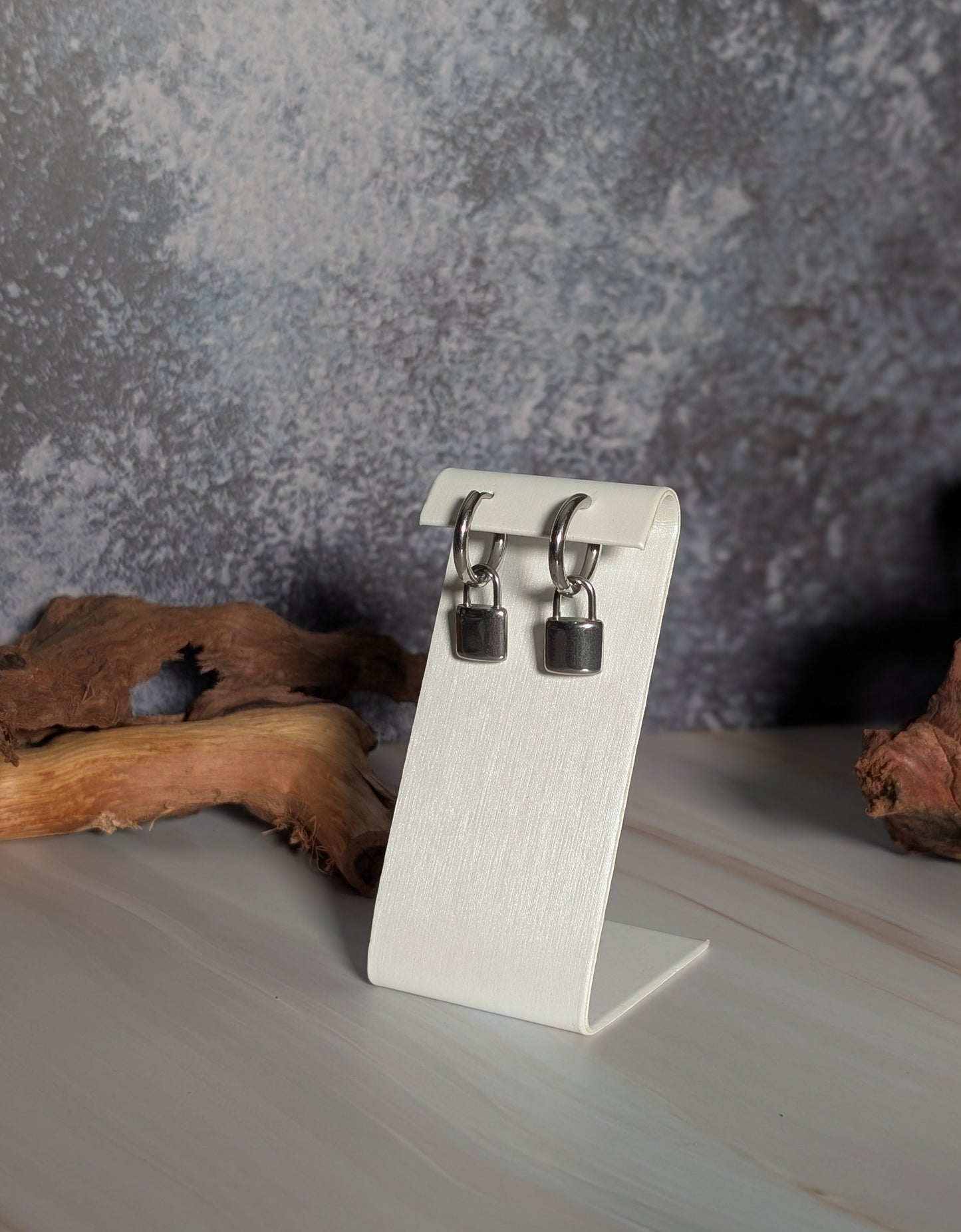 Lock Earrings