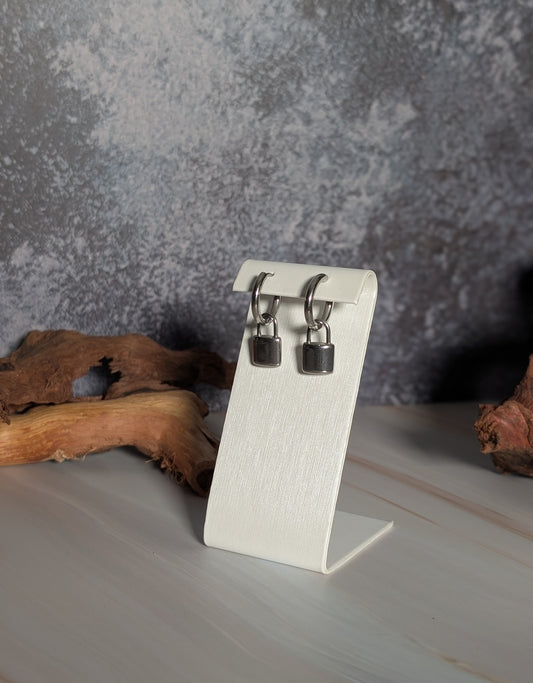 Lock Earrings