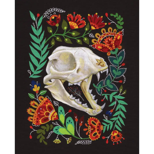Small Skull Print