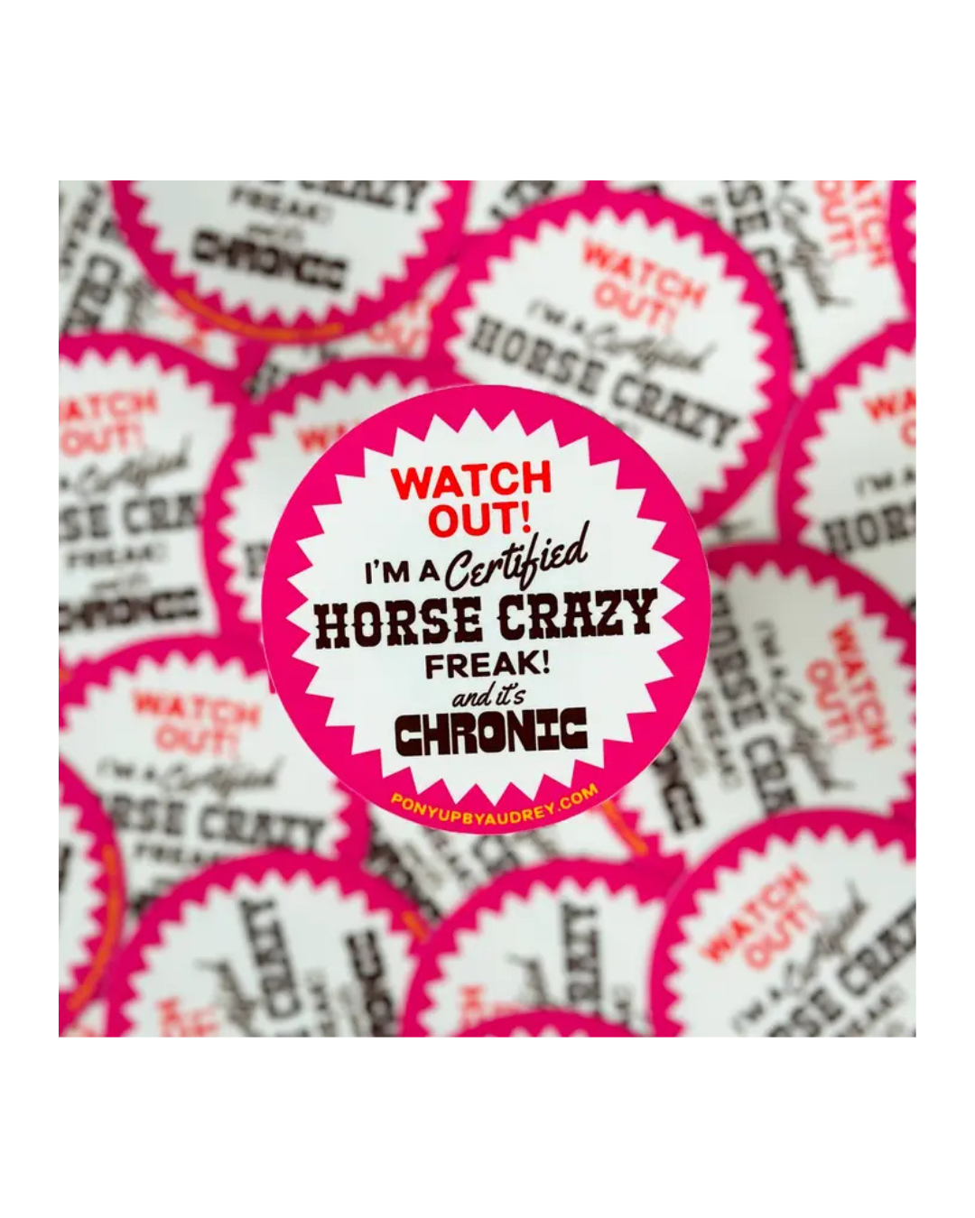 Watch Out Sticker