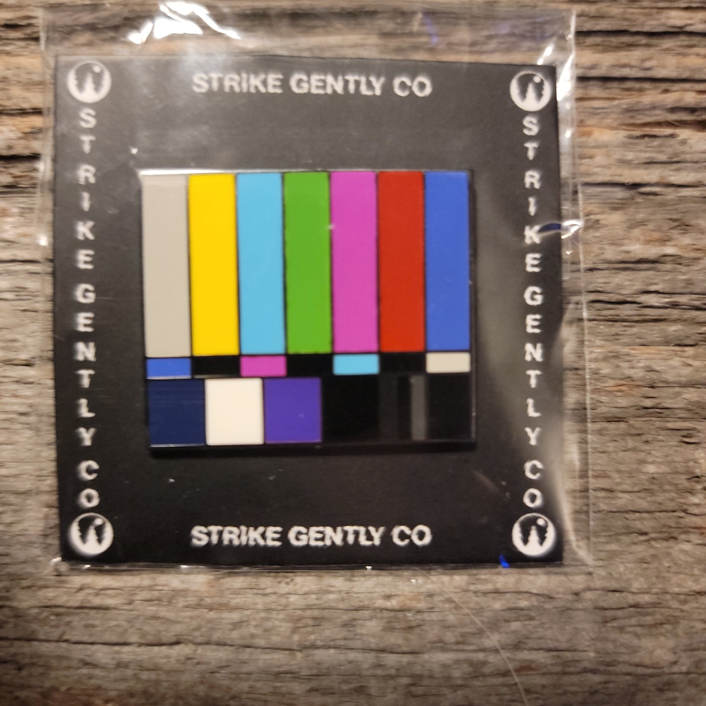 TV Enamel Pin