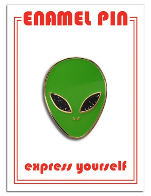 Alien Enamel Pin