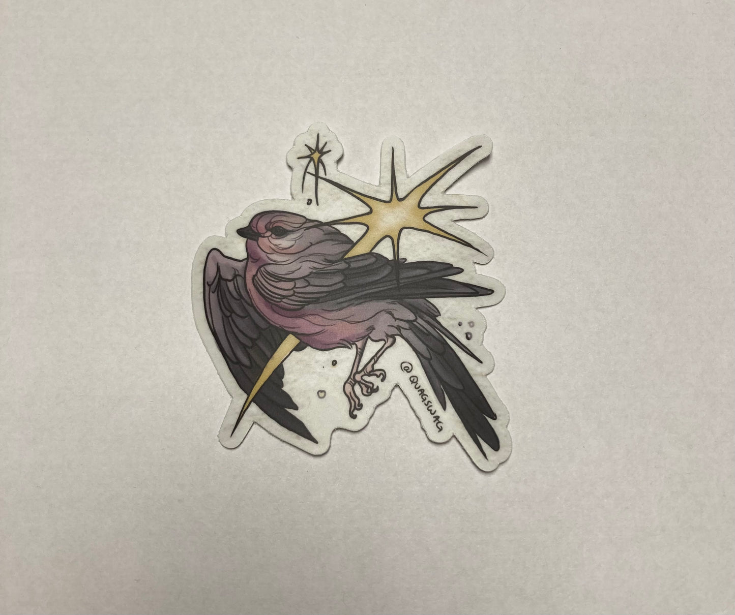 Star Bird Sticker by Alyssa McNall