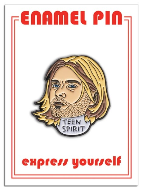 Kurt Cobain Enamel Pin