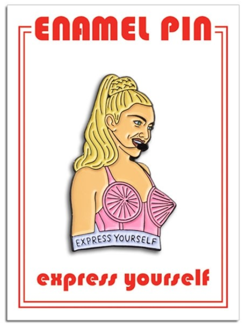 Madonna Enamel Pin