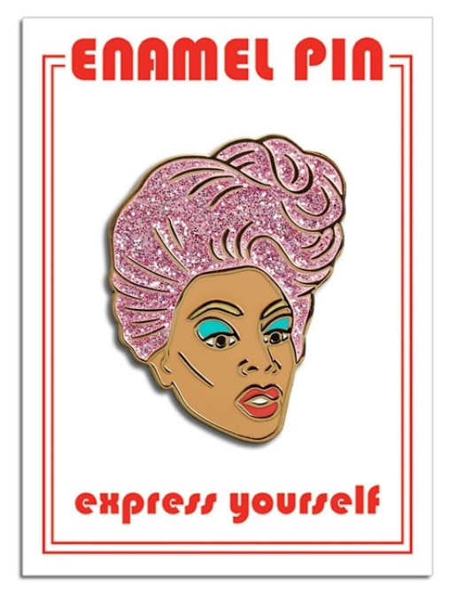 Ru Paul Enamel Pin