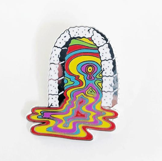 Acid Portal Enamel Pin