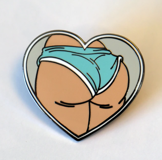 Booty Shorts Enamel Pin (all colors)