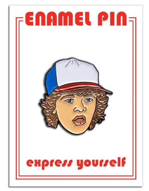 Dustin Stranger Things Enamel Pin