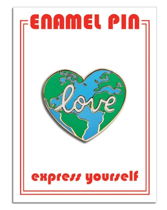 Earth Love Enamel Pin