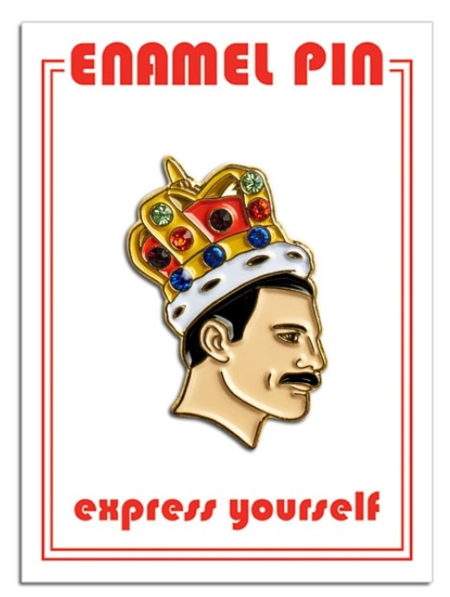 Freddie Mercury Enamel Pin