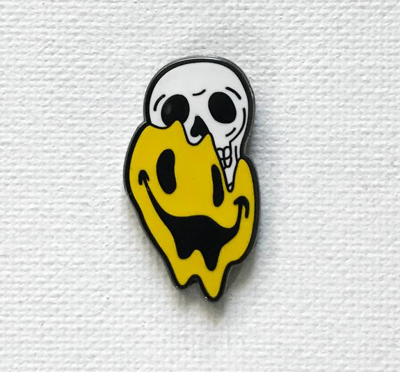Happiness Enamel Pin