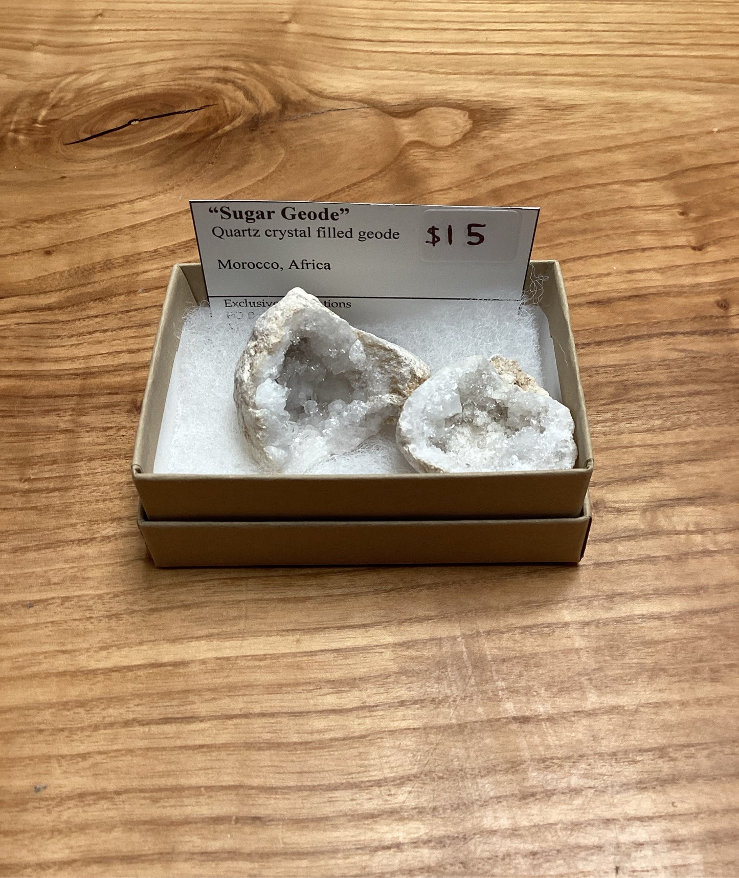 Sugar Geode Small