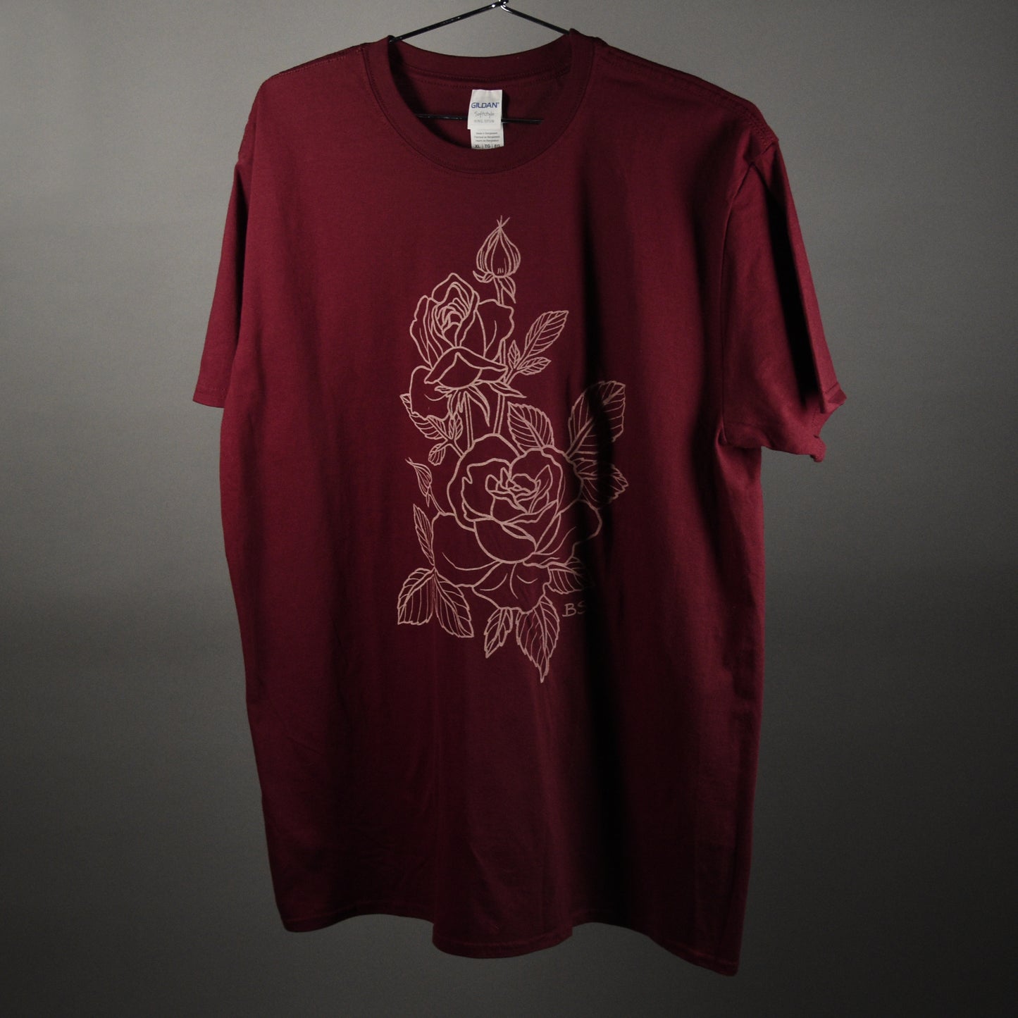 Red Rose T-Shirt by Brooke Sutter