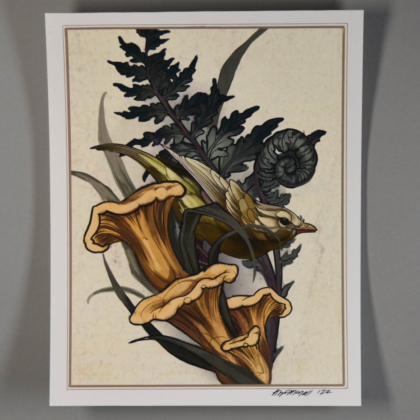 Foraging Bird Print - Alyssa McNall