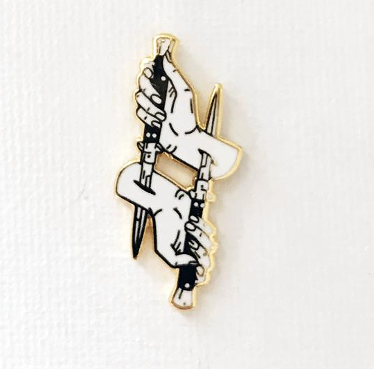 Pact Enamel Pin