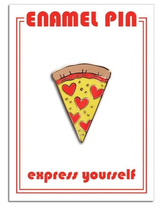 Pizza Love Enamel Pin