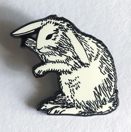 Rabbit Enamel Pin