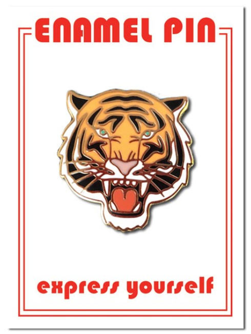 Tiger Enamel Pin