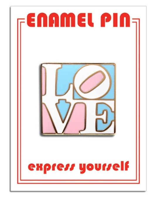 Trans LOVE Enamel Pin