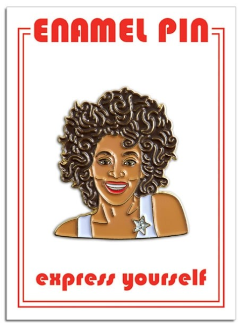 Whitney Houston Enamel Pin